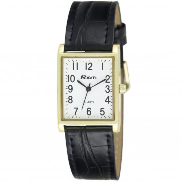Men's Traditional Watch - Black / Gold Tone