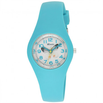 Silicone Butterfly Watch - Green