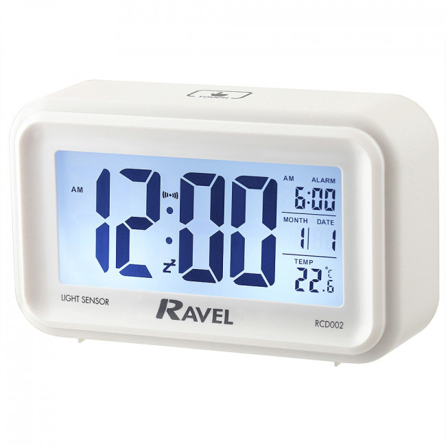 Ravel Quartz Alarm Clock RC028 