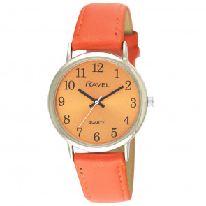 Women's Classic Brights Strap Watch - Bright Orange