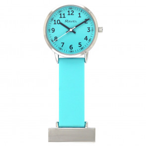 Blue Silicone Fob Watch
