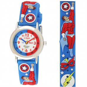 Kid's Time-Teacher Watch - Superheroes